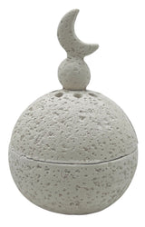 AKDC Spherical Incense Burner 10cm*15cm,Gypsum and POP Material, White, 1432 - 6 - Al Kabayel Discount CentreAKDC Spherical Incense Burner 10cm*15cm,Gypsum and POP Material, White, 1432 - 6Home Décor AccentsAKDCAl Kabayel Discount Centre