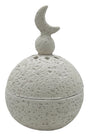 AKDC Spherical Incense Burner 10cm*15cm,Gypsum and POP Material, White, 1432 - 6 - Al Kabayel Discount CentreAKDC Spherical Incense Burner 10cm*15cm,Gypsum and POP Material, White, 1432 - 6Home Décor AccentsAKDCAl Kabayel Discount Centre