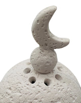 AKDC Spherical Incense Burner 10cm*15cm,Gypsum and POP Material, White, 1432 - 6 - Al Kabayel Discount CentreAKDC Spherical Incense Burner 10cm*15cm,Gypsum and POP Material, White, 1432 - 6Home Décor AccentsAKDCAl Kabayel Discount Centre