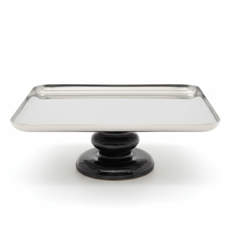 AKDC Square Elegant Footed Candy Tray – Luxury Metal Dessert Serving Tray for Table Decoration & Hosting – 20x16 cm - Al Kabayel Discount CentreAKDC Square Elegant Footed Candy Tray – Luxury Metal Dessert Serving Tray for Table Decoration & Hosting – 20x16 cmServing TraysAKDCAl Kabayel Discount Centre