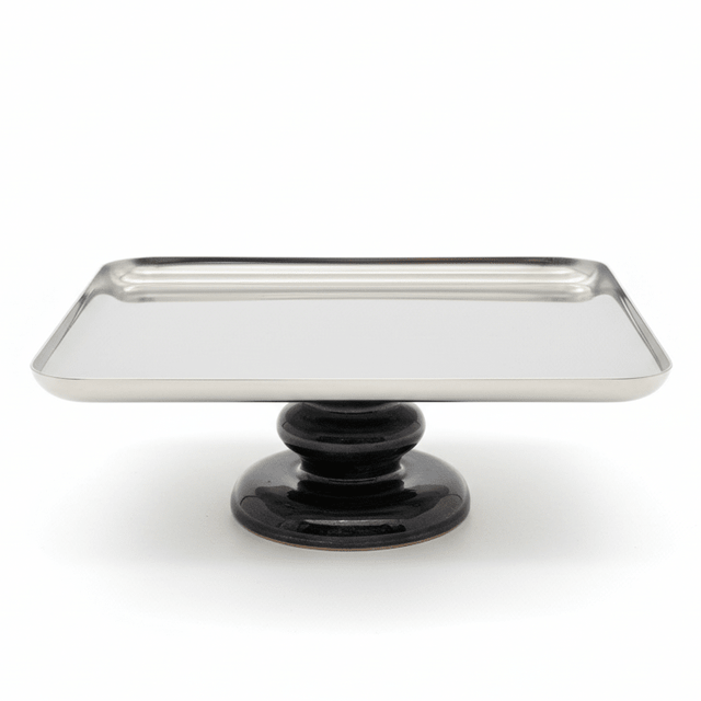 AKDC Square Elegant Footed Candy Tray – Luxury Metal Dessert Serving Tray for Table Decoration & Hosting – 20x16 cm - Al Kabayel Discount CentreAKDC Square Elegant Footed Candy Tray – Luxury Metal Dessert Serving Tray for Table Decoration & Hosting – 20x16 cmServing TraysAKDCAl Kabayel Discount Centre