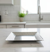 AKDC Square Platter Tray – Chrome Silver Finish | 26 cm Premium Decorative Tray - Al Kabayel Discount CentreAKDC Square Platter Tray – Chrome Silver Finish | 26 cm Premium Decorative TrayServing TraysAKDCAl Kabayel Discount Centre