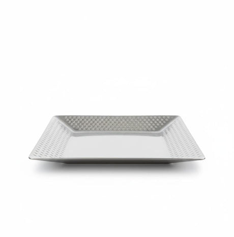 AKDC Square Platter Tray – Chrome Silver Finish | 26 cm Premium Decorative Tray - Al Kabayel Discount CentreAKDC Square Platter Tray – Chrome Silver Finish | 26 cm Premium Decorative TrayServing TraysAKDCAl Kabayel Discount Centre