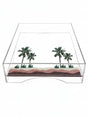 AKDC Square Transparent Acrylic Serving Tray with Desert Theme Print – 26 × 26 cm Decorative Multipurpose Table Tray - Al Kabayel Discount CentreAKDC Square Transparent Acrylic Serving Tray with Desert Theme Print – 26 × 26 cm Decorative Multipurpose Table TrayServing TraysAKDCAl Kabayel Discount Centre
