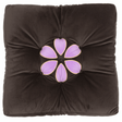 AKDC Square Velvet Polyester Charcoal Brown Floral Chair Cushion Durable Decorative Seat Pad for Home Office and Dining 45 cm - Al Kabayel Discount CentreAKDC Square Velvet Polyester Charcoal Brown Floral Chair Cushion Durable Decorative Seat Pad for Home Office and Dining 45 cmFloor Pillows & CushionsAKDCAl Kabayel Discount Centre