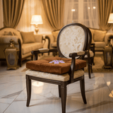 AKDC Square Velvet Polyester Chocolate Brown Floral Seat Cushion Soft Decorative Chair Pad for Living Room and Dining 45 cm - Al Kabayel Discount CentreAKDC Square Velvet Polyester Chocolate Brown Floral Seat Cushion Soft Decorative Chair Pad for Living Room and Dining 45 cmFloor Pillows & CushionsAKDCAl Kabayel Discount Centre