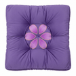 AKDC Square Velvet Polyester Royal Purple Floral Chair Cushion Elegant Comfortable Seat Pad for Home and Dining Chairs 45 cm - Al Kabayel Discount CentreAKDC Square Velvet Polyester Royal Purple Floral Chair Cushion Elegant Comfortable Seat Pad for Home and Dining Chairs 45 cmFloor Pillows & CushionsAKDCAl Kabayel Discount Centre