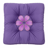 AKDC Square Velvet Polyester Royal Purple Floral Chair Cushion Elegant Comfortable Seat Pad for Home and Dining Chairs 45 cm - Al Kabayel Discount CentreAKDC Square Velvet Polyester Royal Purple Floral Chair Cushion Elegant Comfortable Seat Pad for Home and Dining Chairs 45 cmFloor Pillows & CushionsAKDCAl Kabayel Discount Centre