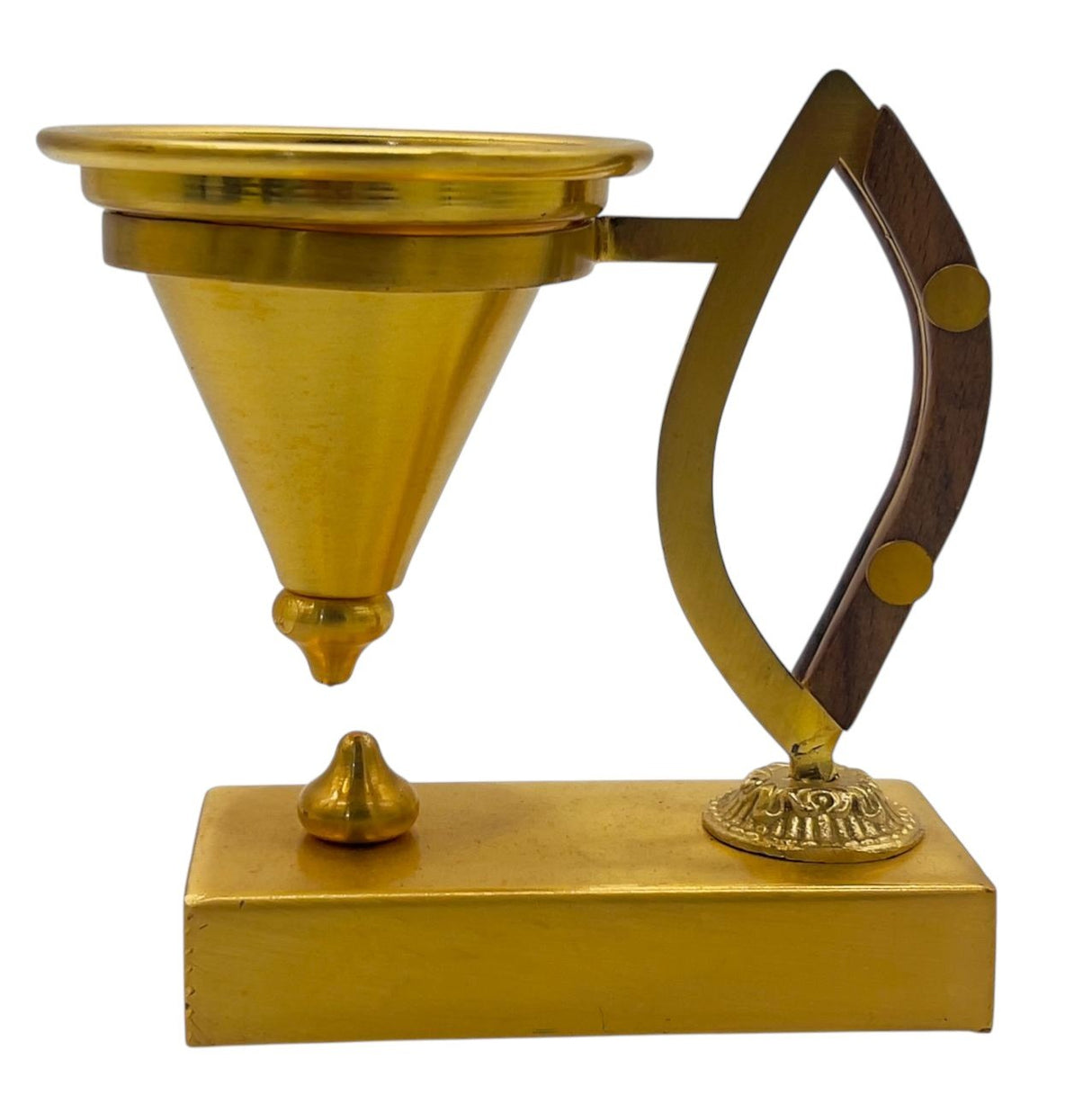 AKDC SS Incense Burner 13cm*11cm*8.5cm, Gold, N - 02102 - Al Kabayel Discount CentreAKDC SS Incense Burner 13cm*11cm*8.5cm, Gold, N - 02102Home Décor AccentsAKDCAl Kabayel Discount Centre