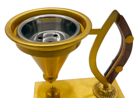 AKDC SS Incense Burner 13cm*11cm*8.5cm, Gold, N - 02102 - Al Kabayel Discount CentreAKDC SS Incense Burner 13cm*11cm*8.5cm, Gold, N - 02102Home Décor AccentsAKDCAl Kabayel Discount Centre