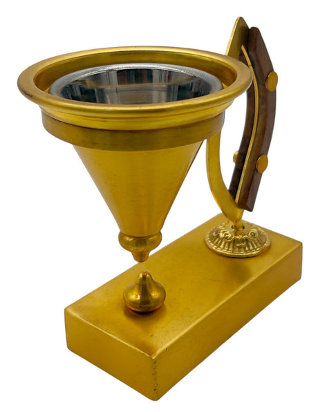 AKDC SS Incense Burner 13cm*11cm*8.5cm, Gold, N - 02102 - Al Kabayel Discount CentreAKDC SS Incense Burner 13cm*11cm*8.5cm, Gold, N - 02102Home Décor AccentsAKDCAl Kabayel Discount Centre