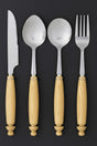 AKDC Stainless Steel 4pcs Cutlery Set with Wooden Handle - Al Kabayel Discount CentreAKDC Stainless Steel 4pcs Cutlery Set with Wooden HandleKitchen Utensils & GadgetsAKDCAl Kabayel Discount Centre