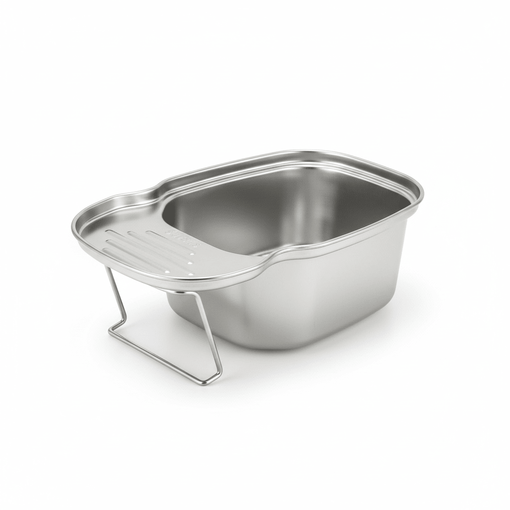 AKDC Stainless Steel Chrome Finish Strainer (22×13×7 cm) - Al Kabayel Discount CentreAKDC Stainless Steel Chrome Finish Strainer (22×13×7 cm)Kitchen Utensils & GadgetsAKDCAl Kabayel Discount Centre