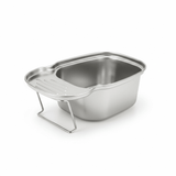 AKDC Stainless Steel Chrome Finish Strainer (22×13×7 cm) - Al Kabayel Discount CentreAKDC Stainless Steel Chrome Finish Strainer (22×13×7 cm)Kitchen Utensils & GadgetsAKDCAl Kabayel Discount Centre