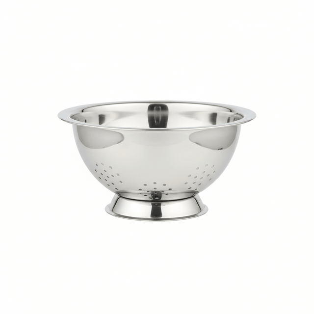 AKDC Stainless Steel Colander – 23 cm - Al Kabayel Discount CentreAKDC Stainless Steel Colander – 23 cmKitchen Utensils & GadgetsAKDCAl Kabayel Discount Centre