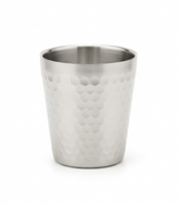 AKDC Stainless Steel Hammered Double Wall Glass - 250ml - Al Kabayel Discount CentreAKDC Stainless Steel Hammered Double Wall Glass - 250mlTumblersAKDCAl Kabayel Discount Centre