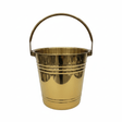 AKDC Stainless Steel Ice Bucket 1.2L — Mirror Gold Finish - Al Kabayel Discount CentreAKDC Stainless Steel Ice Bucket 1.2L — Mirror Gold FinishFood ContainersAKDCAl Kabayel Discount Centre