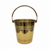 AKDC Stainless Steel Ice Bucket 1.2L — Mirror Gold Finish - Al Kabayel Discount CentreAKDC Stainless Steel Ice Bucket 1.2L — Mirror Gold FinishFood ContainersAKDCAl Kabayel Discount Centre