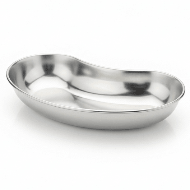 AKDC Stainless Steel Kidney Tray – 22cm × 12cm | Multi - Purpose Serving & Utility Dish - Al Kabayel Discount CentreAKDC Stainless Steel Kidney Tray – 22cm × 12cm | Multi - Purpose Serving & Utility DishServing TraysAKDCAl Kabayel Discount Centre
