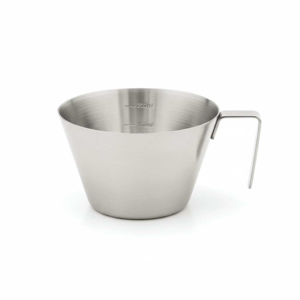 AKDC Stainless Steel Measuring Cup - 200ml - Al Kabayel Discount CentreAKDC Stainless Steel Measuring Cup - 200mlMeasuring Cups & SpoonsAKDCAl Kabayel Discount Centre