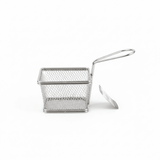 AKDC Stainless Steel Mesh Fries Holder (19×10×7 cm) - Al Kabayel Discount CentreAKDC Stainless Steel Mesh Fries Holder (19×10×7 cm)Frying Pans & SkilletsAKDCAl Kabayel Discount Centre