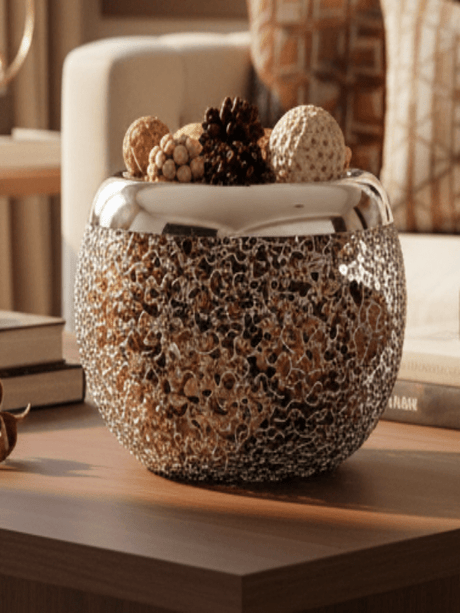 AKDC Stainless Steel Mesh Fruit Basket – Silver Finish, 16 cm Round Fruit Holder - Al Kabayel Discount CentreAKDC Stainless Steel Mesh Fruit Basket – Silver Finish, 16 cm Round Fruit HolderOrganizers & AccessoriesAKDCAl Kabayel Discount Centre