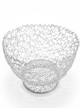 AKDC Stainless Steel Mesh Fruit Basket – Silver Finish, 17 × 8 cm Kitchen Organizer - Al Kabayel Discount CentreAKDC Stainless Steel Mesh Fruit Basket – Silver Finish, 17 × 8 cm Kitchen OrganizerOrganizers & AccessoriesAKDCAl Kabayel Discount Centre