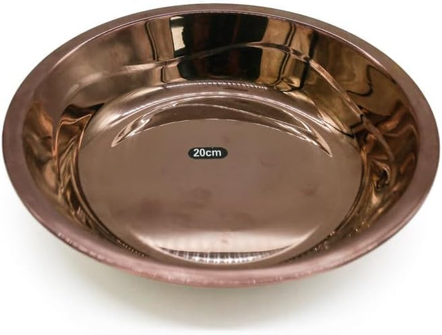 AKDC Stainless Steel Plate 20Cm 4345248 - Al Kabayel Discount CentreAKDC Stainless Steel Plate 20Cm 4345248PlatesAKDCAl Kabayel Discount Centre