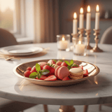 AKDC Stainless Steel Plate 20cm — Mirror Rose Gold Finish - Al Kabayel Discount CentreAKDC Stainless Steel Plate 20cm — Mirror Rose Gold FinishPlatesAKDCAl Kabayel Discount Centre
