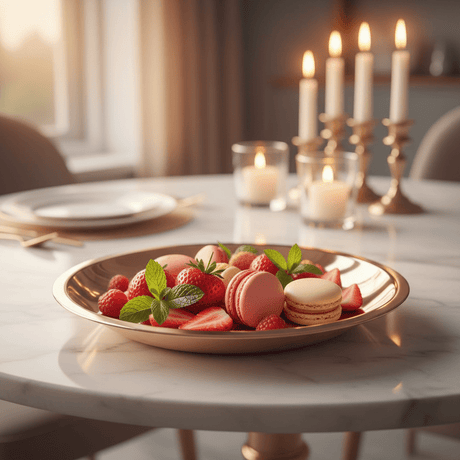 AKDC Stainless Steel Plate 20cm — Mirror Rose Gold Finish - Al Kabayel Discount CentreAKDC Stainless Steel Plate 20cm — Mirror Rose Gold FinishPlatesAKDCAl Kabayel Discount Centre