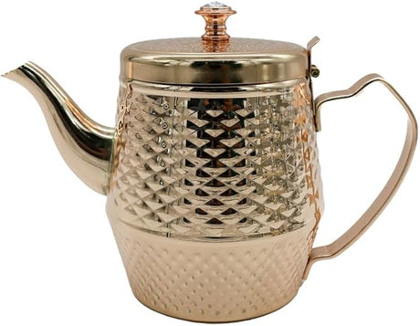 AKDC Stainless Steel Tea Pot 32Oz Copper - Al Kabayel Discount CentreAKDC Stainless Steel Tea Pot 32Oz CopperTea/Coffee PotsAKDCAl Kabayel Discount Centre