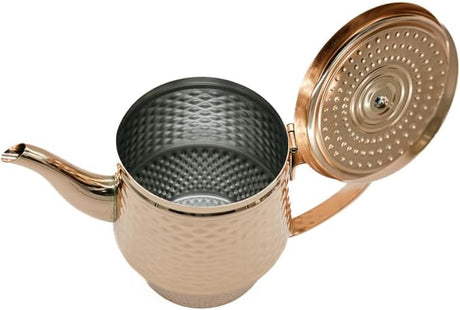 AKDC Stainless Steel Tea Pot 32Oz Copper - Al Kabayel Discount CentreAKDC Stainless Steel Tea Pot 32Oz CopperTea/Coffee PotsAKDCAl Kabayel Discount Centre