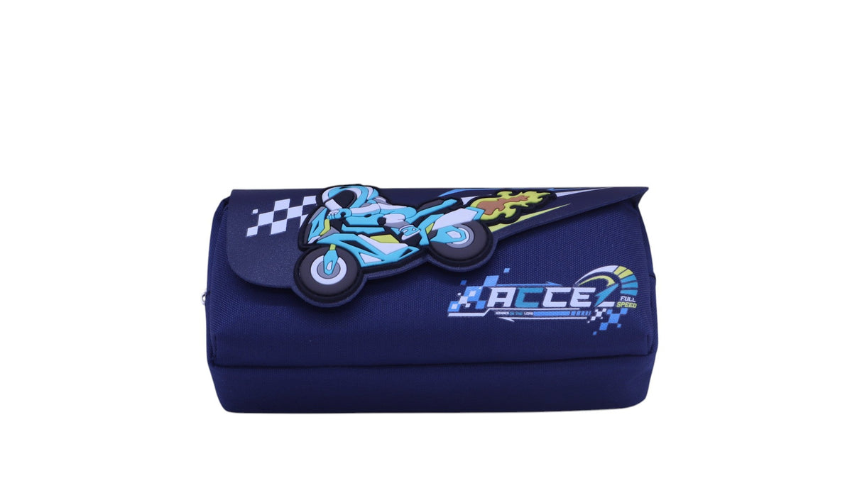 AKDC Stationary Pouch Bike Design Blue Fusion - Al Kabayel Discount CentreAKDC Stationary Pouch Bike Design Blue FusionPencil CasesAKDCAl Kabayel Discount Centre