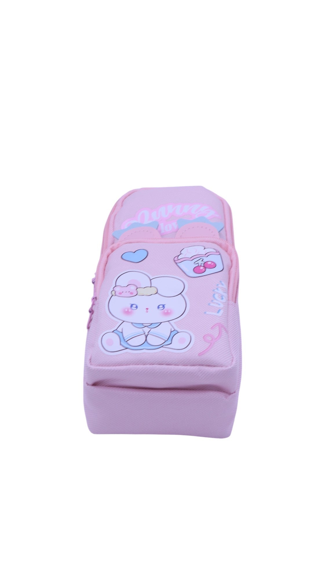AKDC Stationary Pouch Bunny Love Pink - Al Kabayel Discount CentreAKDC Stationary Pouch Bunny Love PinkPencil CasesAKDCAl Kabayel Discount Centre