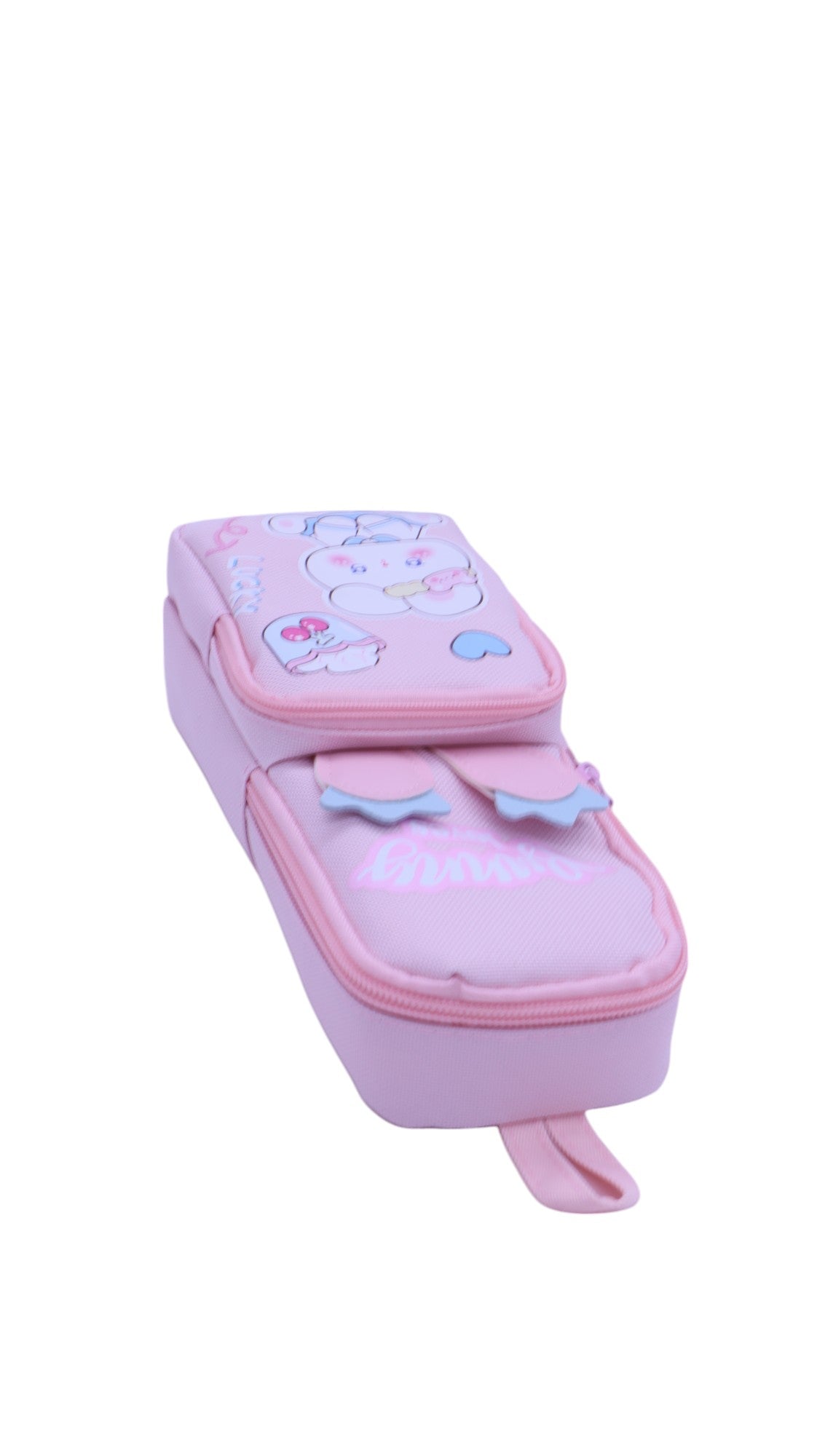 AKDC Stationary Pouch Bunny Love Pink - Al Kabayel Discount CentreAKDC Stationary Pouch Bunny Love PinkPencil CasesAKDCAl Kabayel Discount Centre