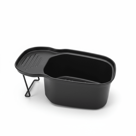 AKDC Steel Strainer with Black Finish (22×13×7 cm) - Al Kabayel Discount CentreAKDC Steel Strainer with Black Finish (22×13×7 cm)Kitchen Utensils & GadgetsAKDCAl Kabayel Discount Centre