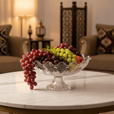 AKDC Stylish Acrylic Footed Fruit Serving Bowl, Raised Base Display Bowl for Table Centerpiece – 28 × 13 cm - Al Kabayel Discount CentreAKDC Stylish Acrylic Footed Fruit Serving Bowl, Raised Base Display Bowl for Table Centerpiece – 28 × 13 cmBowlsAKDCAl Kabayel Discount Centre