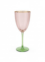 AKDC Stylish Cocktail Glass 300ml with Elegant Dual Tone Green and Pink Transparent Color Design for Parties and Home Bar - Al Kabayel Discount CentreAKDC Stylish Cocktail Glass 300ml with Elegant Dual Tone Green and Pink Transparent Color Design for Parties and Home BarCocktail GlassesAKDCAl Kabayel Discount Centre