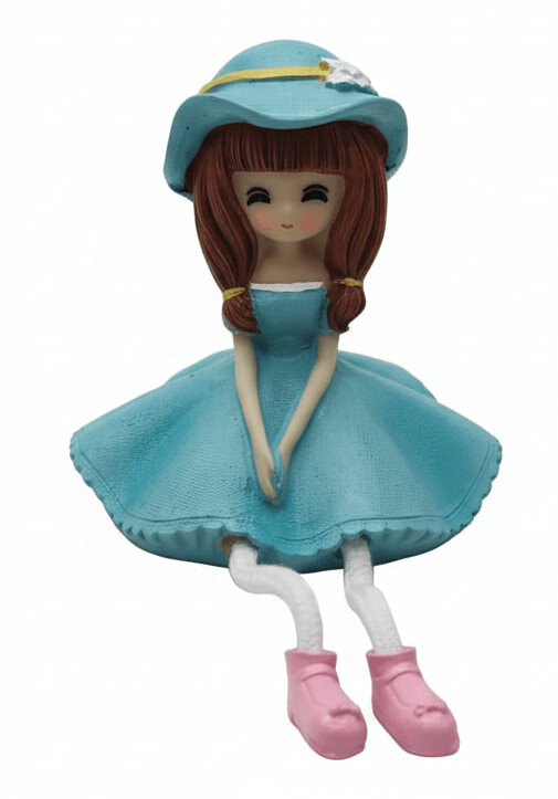AKDC Stylish Polyresin Girl Figurine – Contemporary Blue Decorative Showpiece for Shelf & Table Décor, 14 cm - Al Kabayel Discount CentreAKDC Stylish Polyresin Girl Figurine – Contemporary Blue Decorative Showpiece for Shelf & Table Décor, 14 cmHome Décor AccentsAKDCAl Kabayel Discount Centre