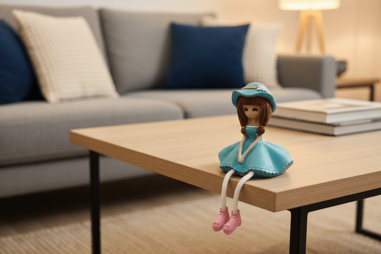 AKDC Stylish Polyresin Girl Figurine – Contemporary Blue Decorative Showpiece for Shelf & Table Décor, 14 cm - Al Kabayel Discount CentreAKDC Stylish Polyresin Girl Figurine – Contemporary Blue Decorative Showpiece for Shelf & Table Décor, 14 cmHome Décor AccentsAKDCAl Kabayel Discount Centre