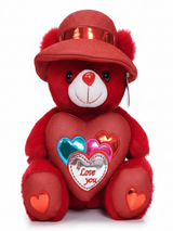 AKDC Stylish Red Teddy Bear (25 cm) with Cute Hat - Al Kabayel Discount CentreAKDC Stylish Red Teddy Bear (25 cm) with Cute HatToysAKDCAl Kabayel Discount Centre