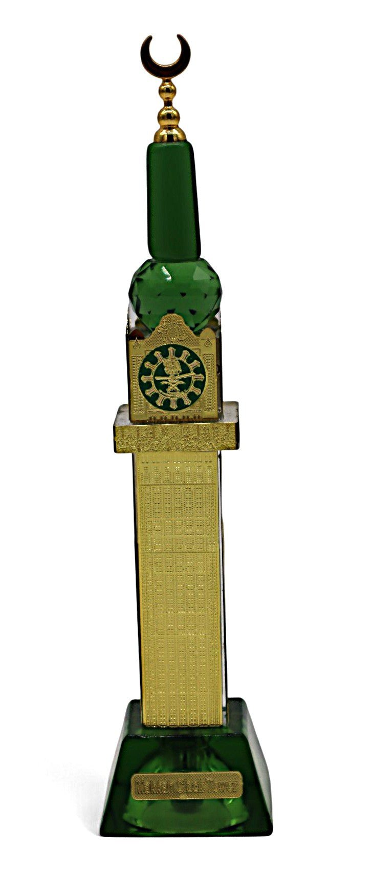 AKDC Tall Makkah Clock Tower Replica – Premium Islamic Monument Home Décor, 25×5 cm - Al Kabayel Discount CentreAKDC Tall Makkah Clock Tower Replica – Premium Islamic Monument Home Décor, 25×5 cmHome Décor AccentsAKDCAl Kabayel Discount Centre