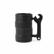 AKDC Tire & Wrench Ceramic Coffee Mug 400ml | Matte Black | Novelty Gift for Car Lovers & Mechanics - Al Kabayel Discount CentreAKDC Tire & Wrench Ceramic Coffee Mug 400ml | Matte Black | Novelty Gift for Car Lovers & MechanicsMugsAKDCAl Kabayel Discount Centre