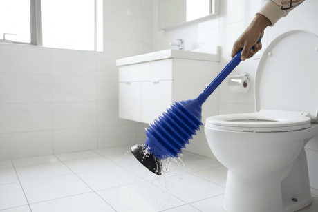 AKDC Toilet Plunger 53cm*12.5cm, Blue - Al Kabayel Discount CentreAKDC Toilet Plunger 53cm*12.5cm, BlueCleaning SuppliesAKDCAl Kabayel Discount Centre