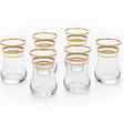 AKDC Traditional Istekan Style Mini Glass Mug Set of Six Pieces with 100 ml - Al Kabayel Discount CentreAKDC Traditional Istekan Style Mini Glass Mug Set of Six Pieces with 100 mlTumblersAKDCAl Kabayel Discount Centre