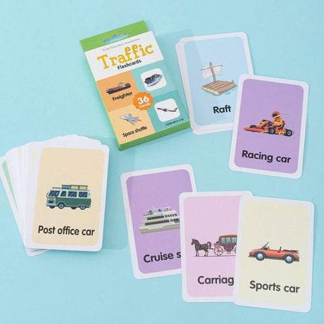 AKDC Traffic Flashcards, Early Education Awareness, 36 Cards - Al Kabayel Discount CentreAKDC Traffic Flashcards, Early Education Awareness, 36 CardsEducational ToysAKDCAl Kabayel Discount Centre