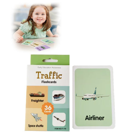 AKDC Traffic Flashcards, Early Education Awareness, 36 Cards - Al Kabayel Discount CentreAKDC Traffic Flashcards, Early Education Awareness, 36 CardsEducational ToysAKDCAl Kabayel Discount Centre