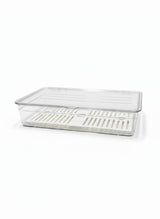 AKDC Transparent Plastic Vegetable Storage Box – Fresh Produce Organizer for Refrigerator & Pantry - Al Kabayel Discount CentreAKDC Transparent Plastic Vegetable Storage Box – Fresh Produce Organizer for Refrigerator & PantryOrganizers & AccessoriesAKDCAl Kabayel Discount Centre