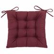 AKDC Tufted Velvet Burgundy Square Chair Cushion with Ties Soft Thick Seat Pad for Dining Chairs Office and Home 40 × 40cm - Al Kabayel Discount CentreAKDC Tufted Velvet Burgundy Square Chair Cushion with Ties Soft Thick Seat Pad for Dining Chairs Office and Home 40 × 40cmFloor Pillows & CushionsAKDCAl Kabayel Discount Centre