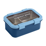 AKDC Two Compartment Lunch Box with Cutlery 850ml, SUS304 Stainless Steel Interior, Navy Blue - Al Kabayel Discount CentreAKDC Two Compartment Lunch Box with Cutlery 850ml, SUS304 Stainless Steel Interior, Navy BlueFood ContainersAKDCAl Kabayel Discount Centre